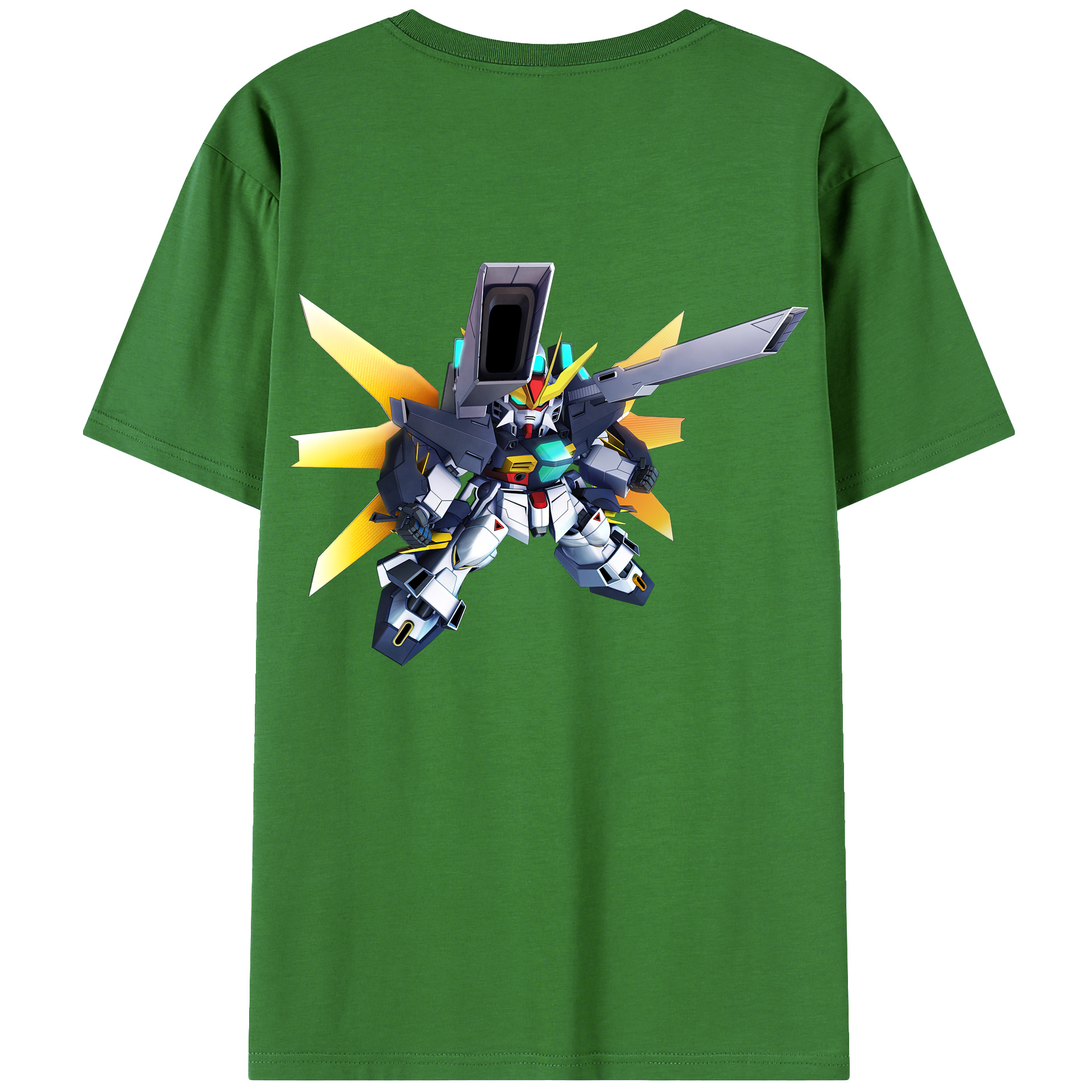 （画像用） 機動戦士ガンダム Mobile Suit Gundam レディース半袖Tシャツ(バックプリント)